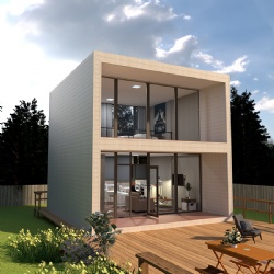 prefabricated house