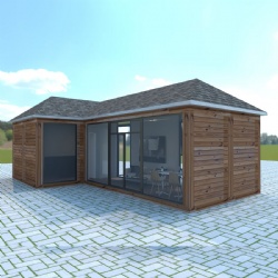 40ft flat pack container