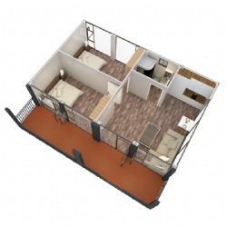 luxury prefab house modern
