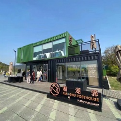 prefab shipping contain coffe shop