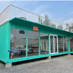 two bedrooms prefab home